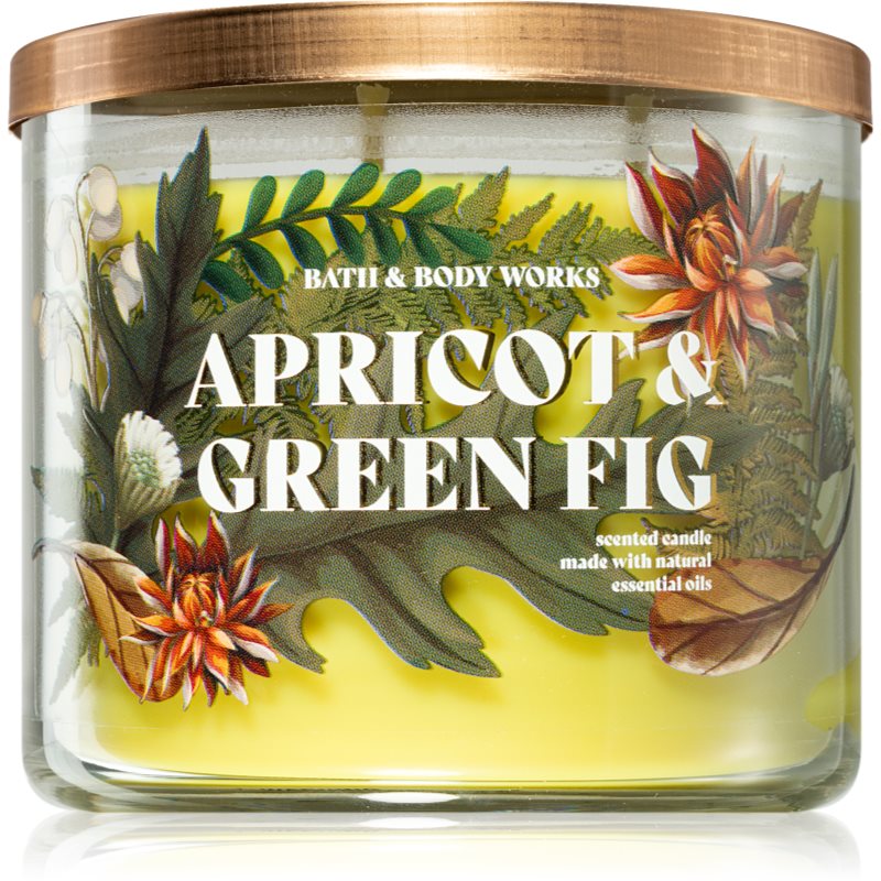 Bath & Body Works Apricot & Green Fig Duftkerze 411 g