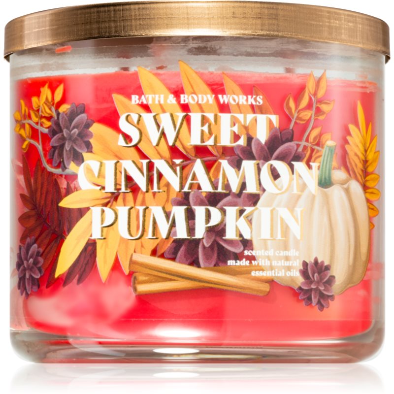 Bath & Body Works Sweet Cinnamon Pumpkin scented candle 411 g
