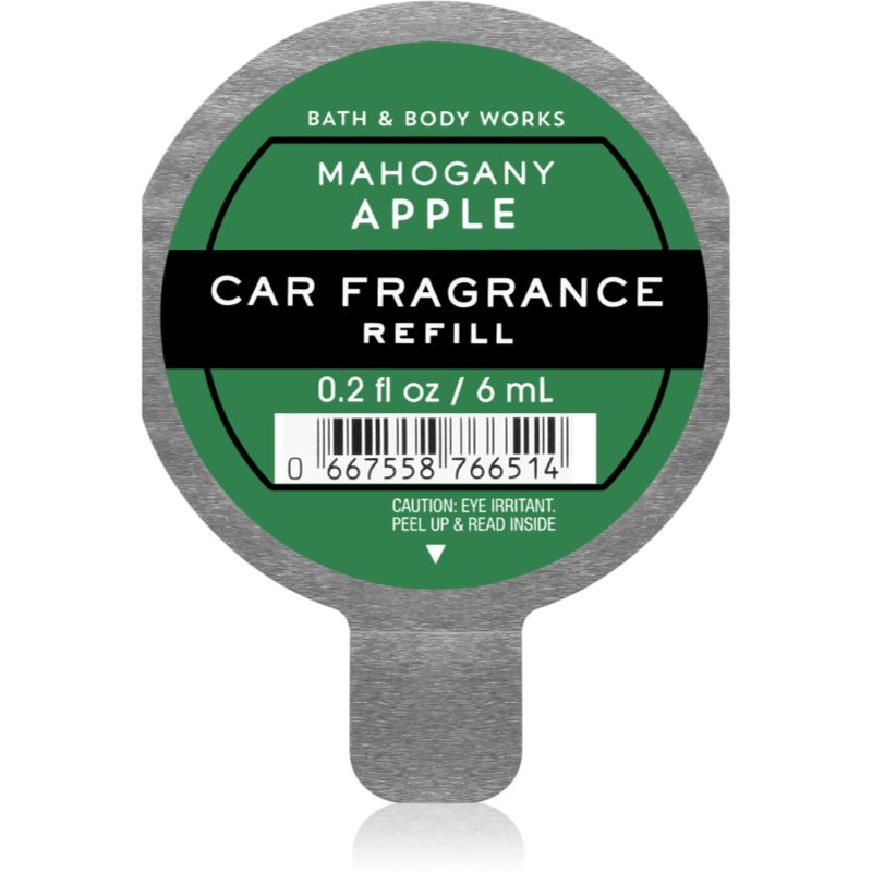 Bath & Body Works Mahogany Apple dišava za avto nadomestno polnilo 6 ml