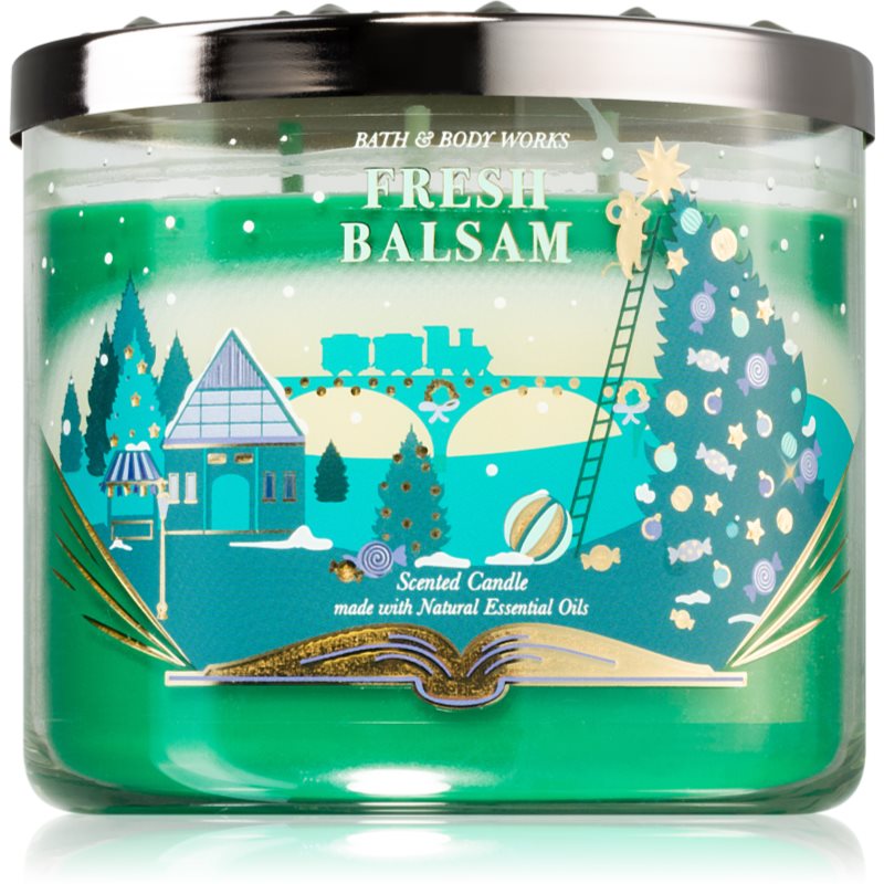 Bath & Body Works Fresh Balsam scented candle 411 g

