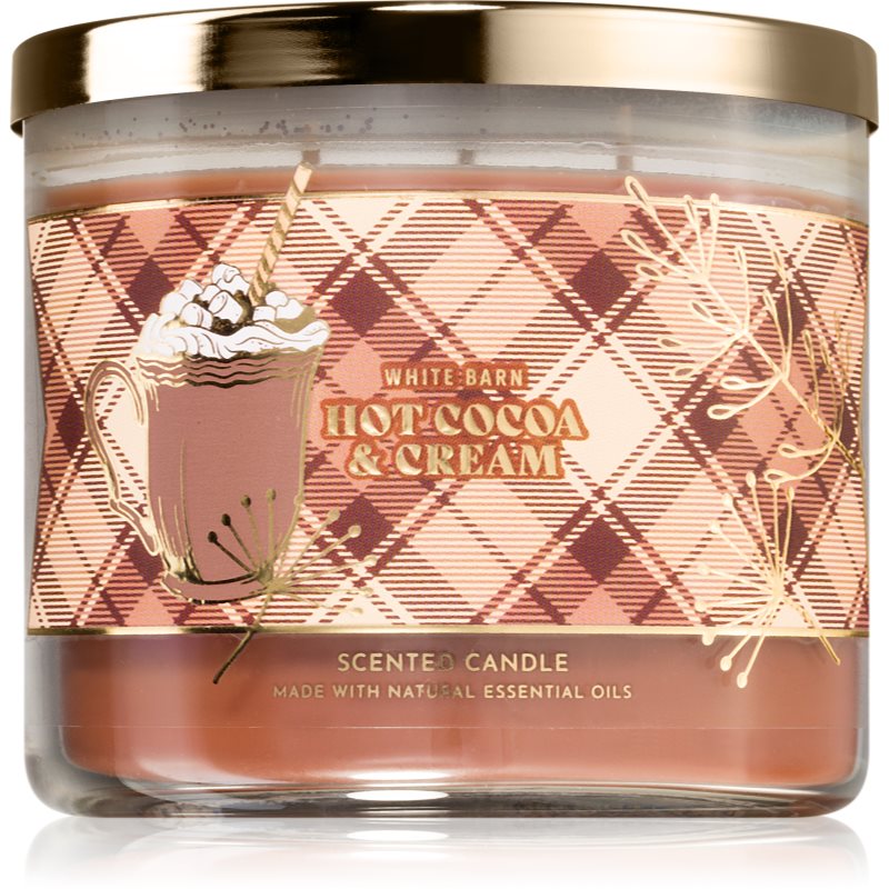 Bath & Body Works Hot Cocoa & Cream illatgyertya 411 g