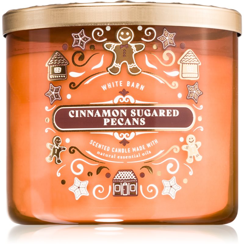 Bath & Body Works Cinnamon Sugared Pecans świeczka zapachowa 411 g