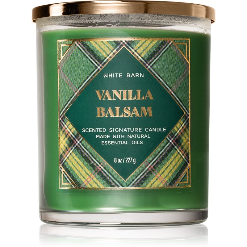 Bath & Body Works Vanilla Balsam scented candle 227 g
