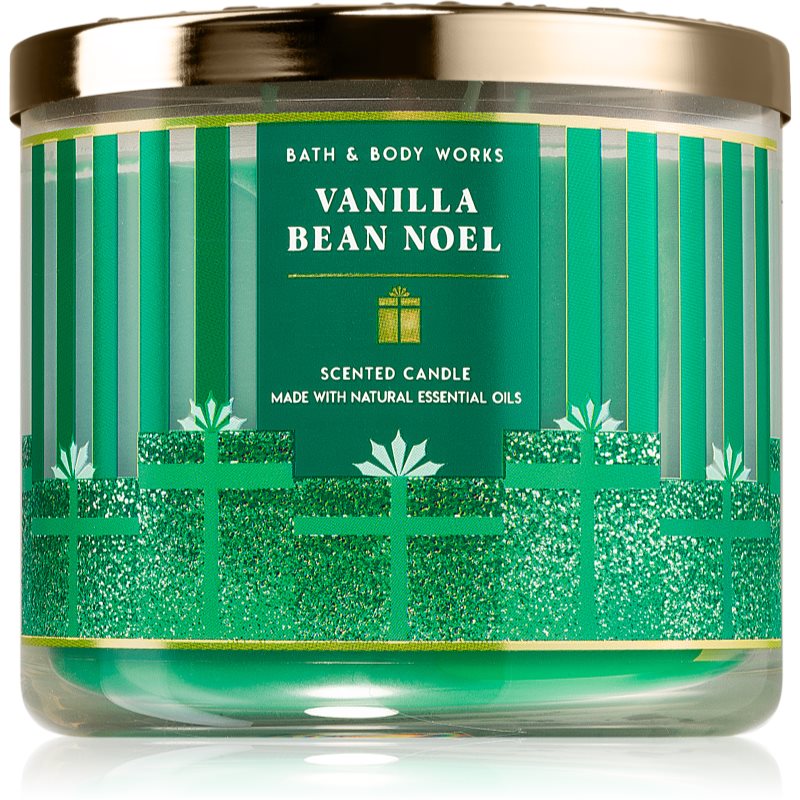 Bath & Body Works Vanilla Bean Noel aроматична свічка 411 гр