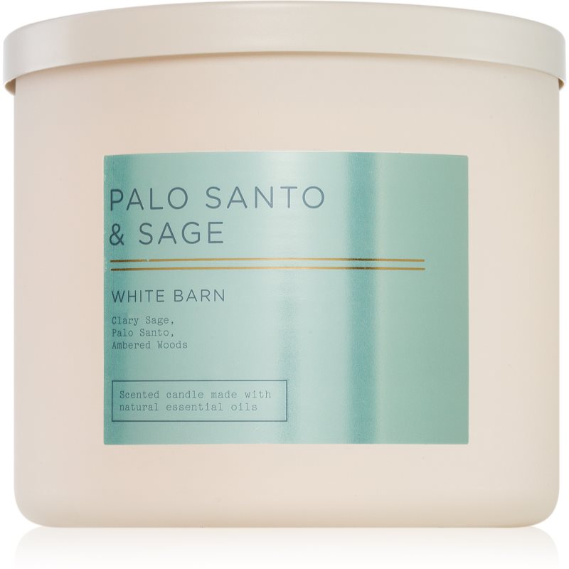 Bath & Body Works Palo Santo & Sage Aроматична свічка 411 гр