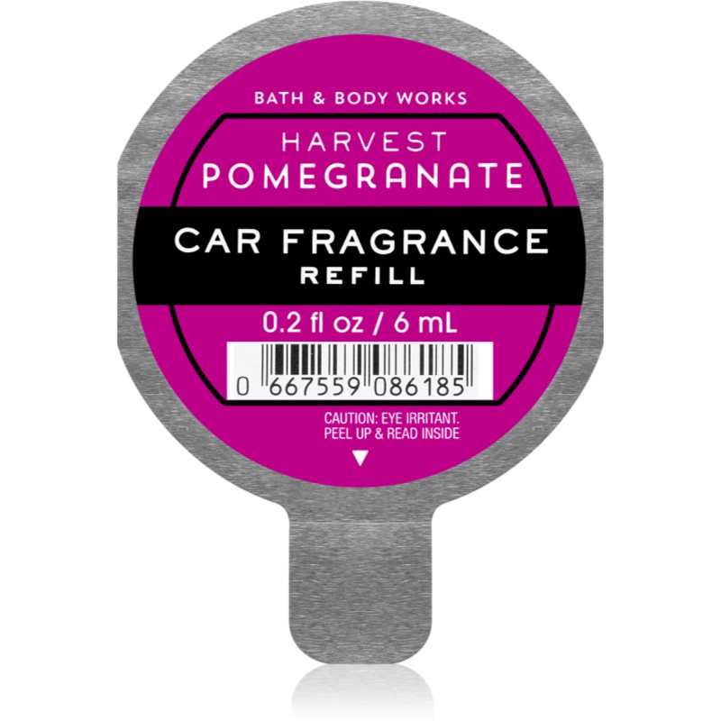 Bath & Body Works Harvest Pomegranate vôňa do auta náhradná náplň 6 ml