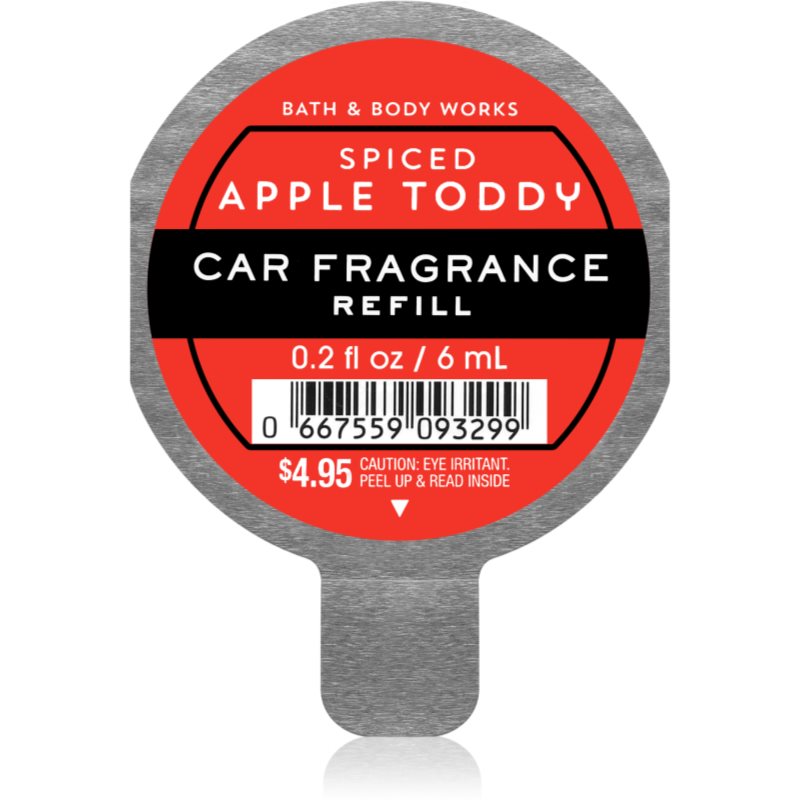 Bath & Body Works Spiced Apple Toddy Désodorisant Voiture Recharge 6 Ml