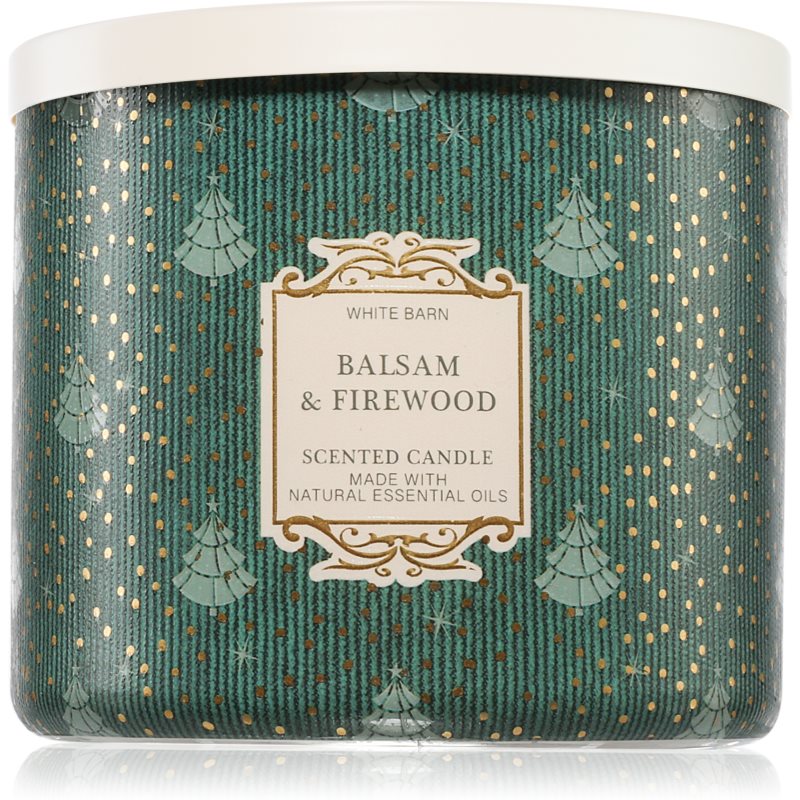 Bath & Body Works Balsam & Firewood illatgyertya 411 g akciós termékkép 1