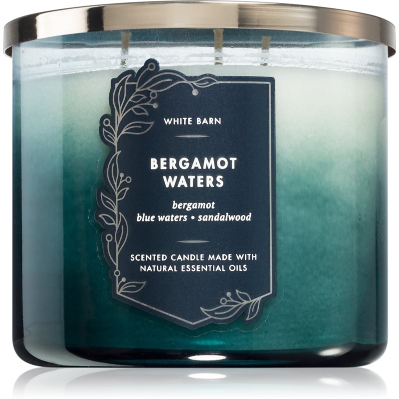 Bath & Body Works Bergamot Waters illatgyertya 411 g akciós termékkép 1