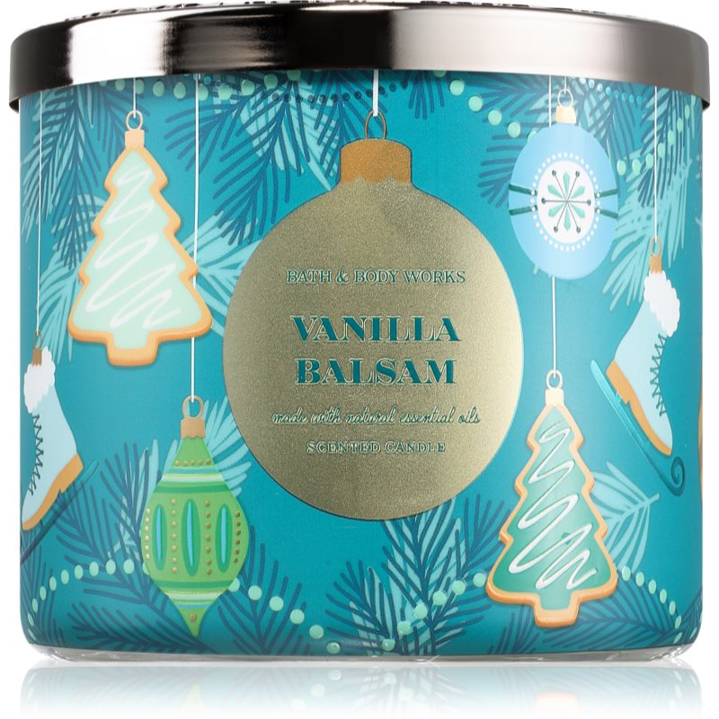 Bath & Body Works Vanilla Balsam illatgyertya 411 g akciós termékkép 1