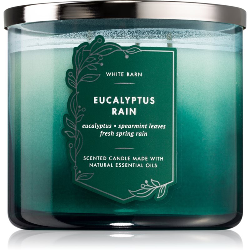 E-shop Bath & Body Works Eucalyptus Rain vonná svíčka V. 411 g