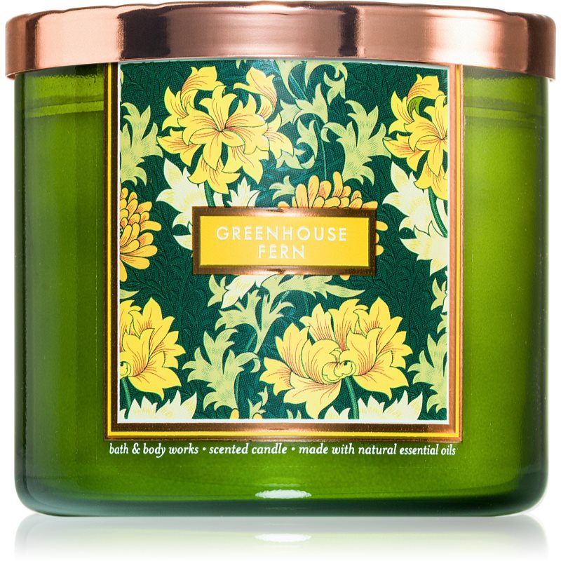 Bath & Body Works Greenhouse Fern vonná svíčka 411 g