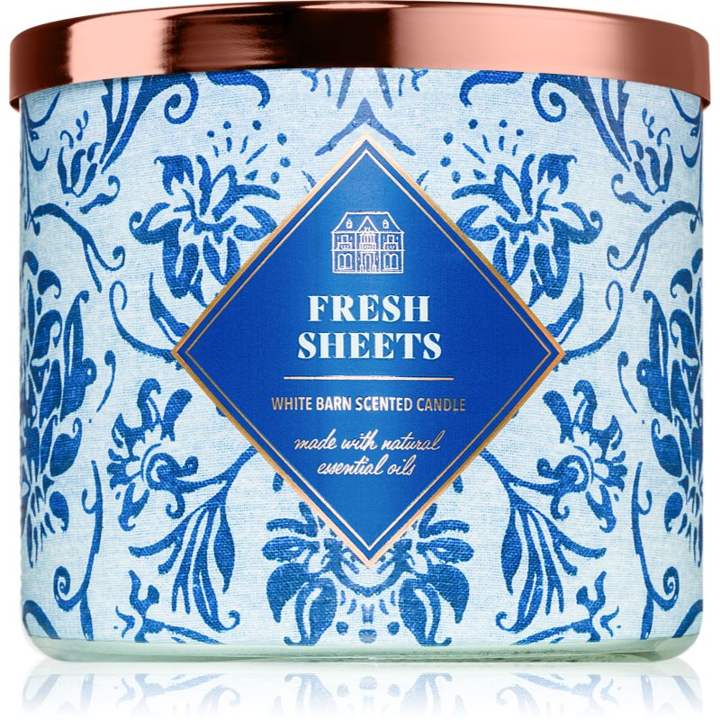 Bath & Body Works Fresh Sheets illatgyertya 411 g akciós termékkép 1