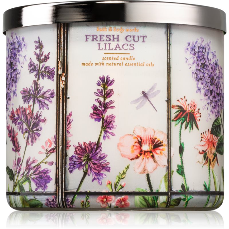 Bath & Body Works Fresh Cut Lilacs aроматична свічка 411 гр