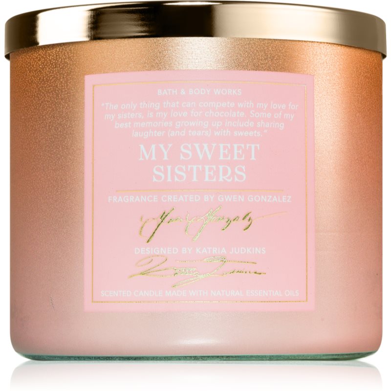 Bath & Body Works My Sweet Sisters aроматична свічка 411 гр