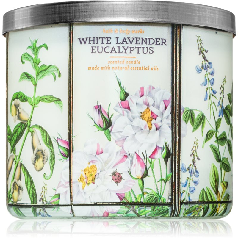 Bath & Body Works White Lavender Eucalyptus Duftkerze 411 g