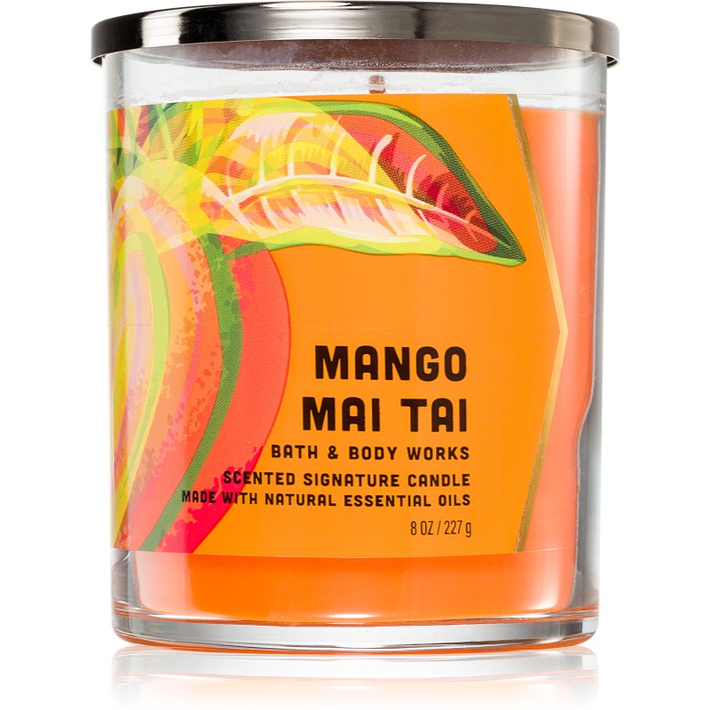 Bath & Body Works Mango Mai Tai vonná svíčka 227 g