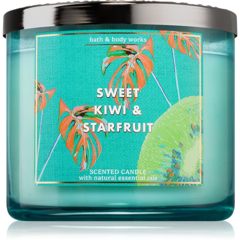 Bath & Body Works Sweet Kiwi & Starfruit aроматична свічка 411 гр