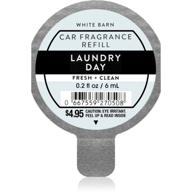 Bath & Body Works Laundry Day aромат для авто змінне наповнення 6 мл