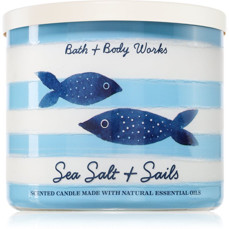 Bath & Body Works Sea Salt Sails doftljus 411 g unisex