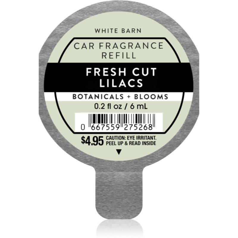 Bath & Body Works Fresh Cut Lilacs luftfräschare för bil Påfyllning 6 ml unisex
