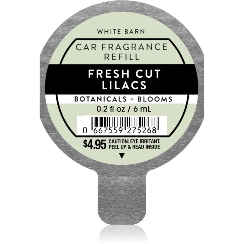 Bath & Body Works Fresh Cut Lilacs dišava za avto nadomestno polnilo 6 ml