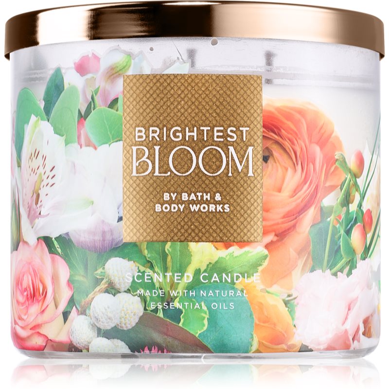 Bath & Body Works Brightest Bloom vonná svíčka 411 g