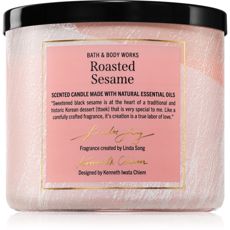 Bath & Body Works Roasted Sesame vonná svíčka 411 g