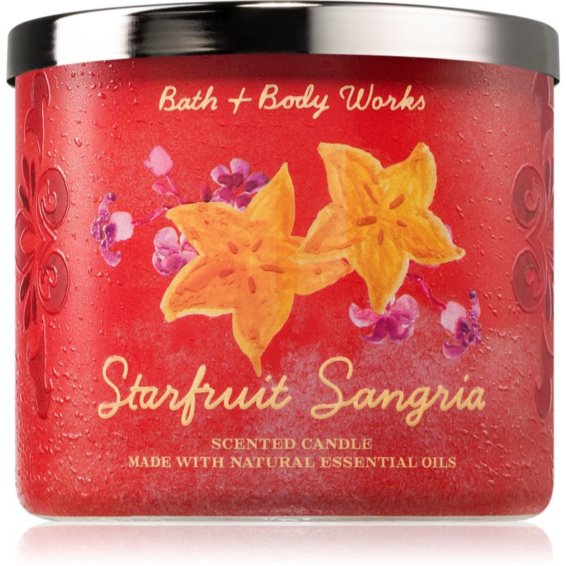 Bath & Body Works Starfruit Sangria vonná svíčka 411 g