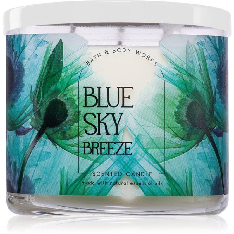 Bath & Body Works Blue Sky Breeze vonná svíčka 411 g