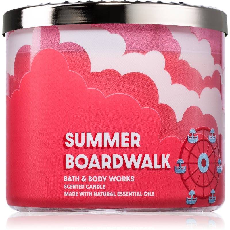 Bath & Body Works Summer Boardwalk vonná svíčka 411 g