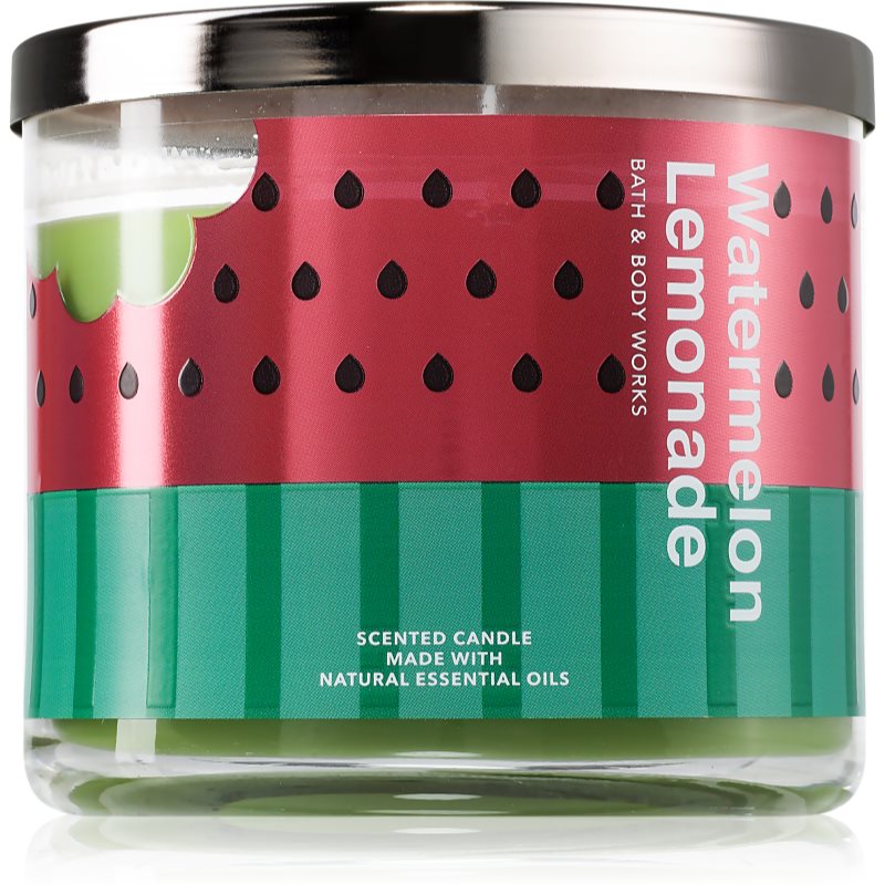 Bath & Body Works Watermelon Lemonade vonná svíčka 411 g