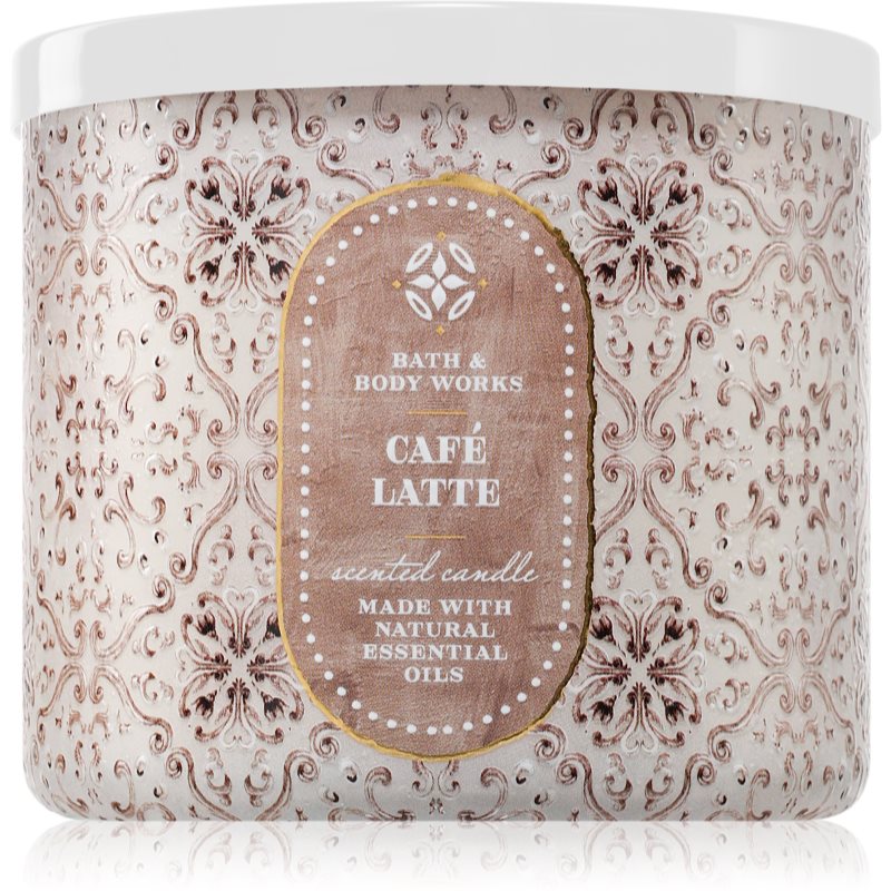 Bath & Body Works Café Latte illatgyertya 411 g akciós termékkép 1