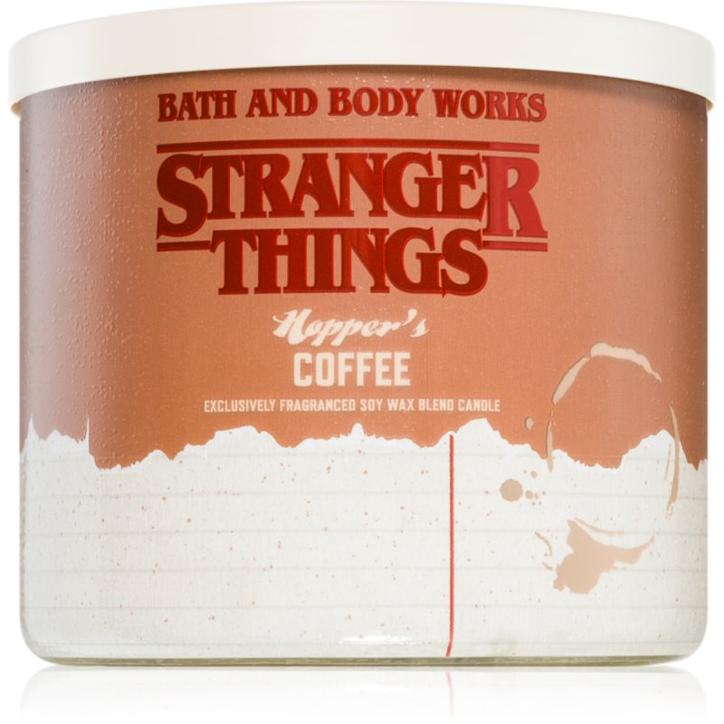 Bath & Body Works Stranger Things Hopper's Coffee Scented Candle 411 G