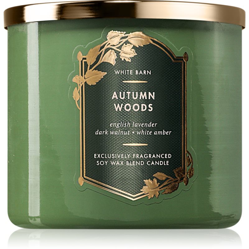 Bath & Body Works Autumn Woods illatgyertya 411 g akciós termékkép 1