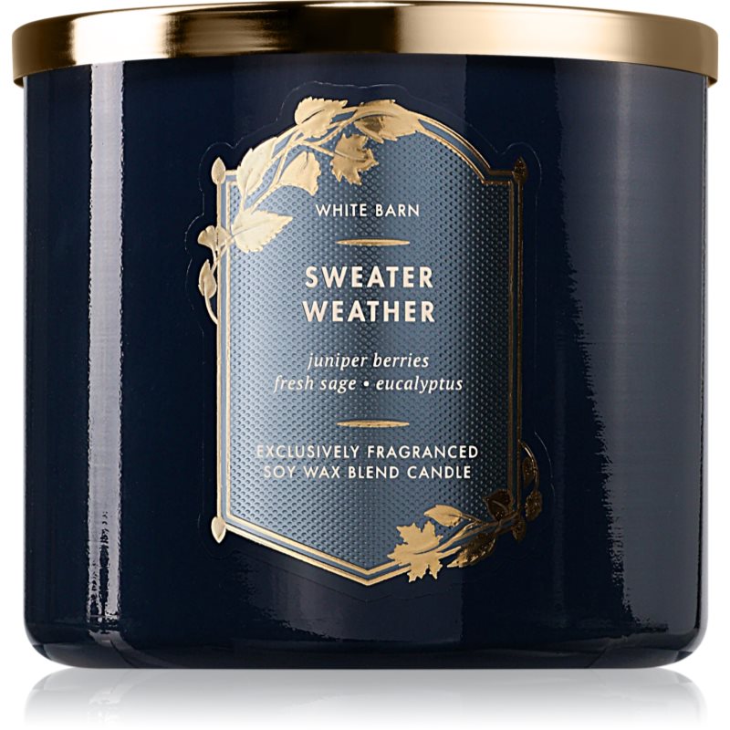 Bath & Body Works Sweater Weather vonná svíčka 411 g