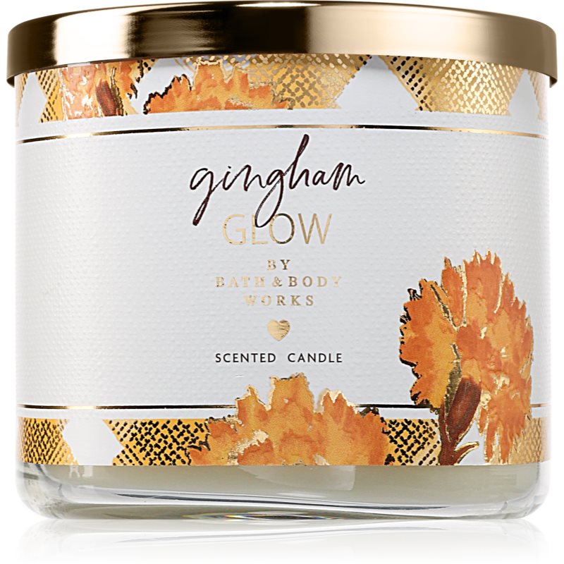 Bath & Body Works Gingham Glow vonná svíčka 411 g