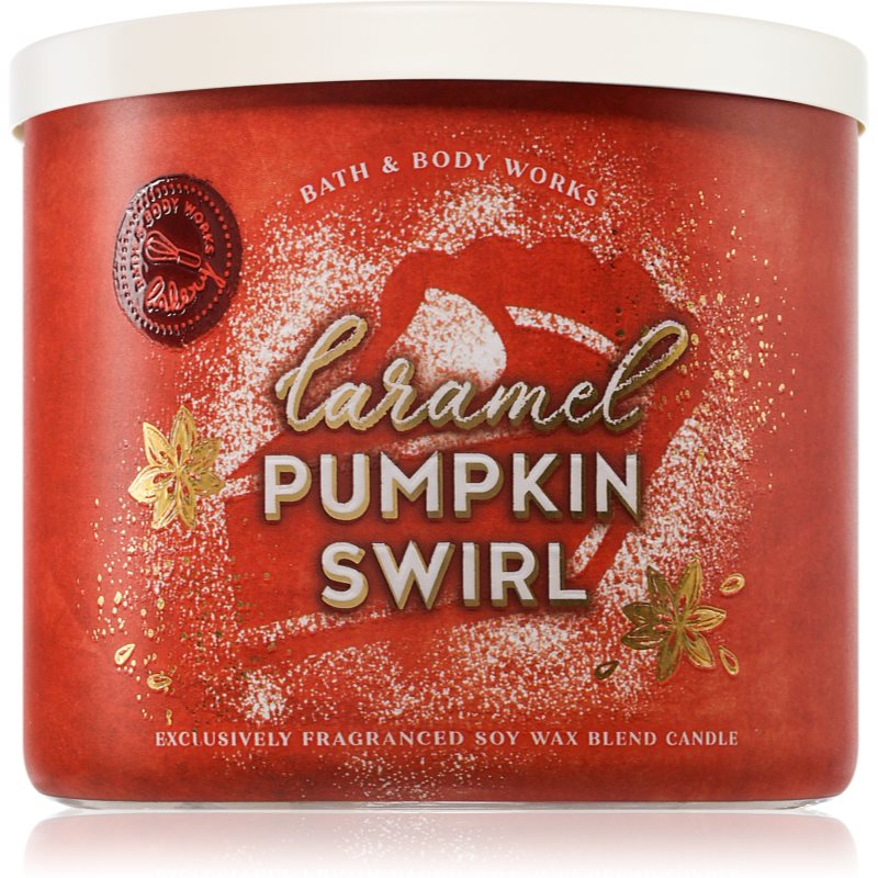 Bath & Body Works Caramel Pumpkin Swirl illatgyertya 411 g akciós termékkép 1