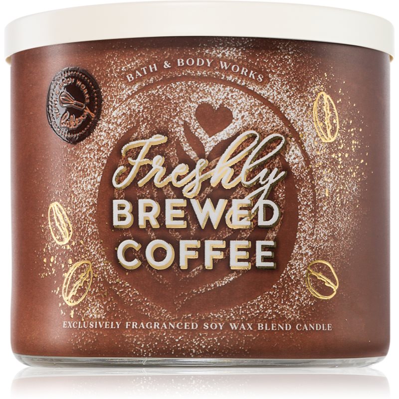 Bath & Body Works Freshly Brewed Coffee illatgyertya 411 g akciós termékkép 1