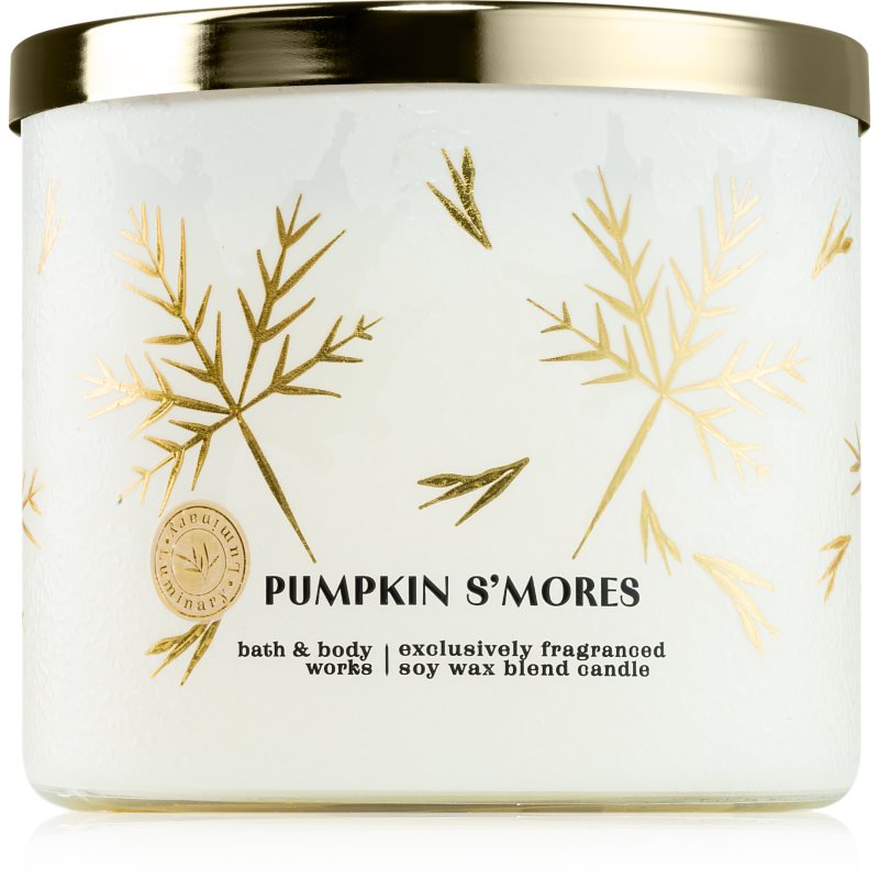 Bath & Body Works Pumpkin Smores vonná svíčka 411 g