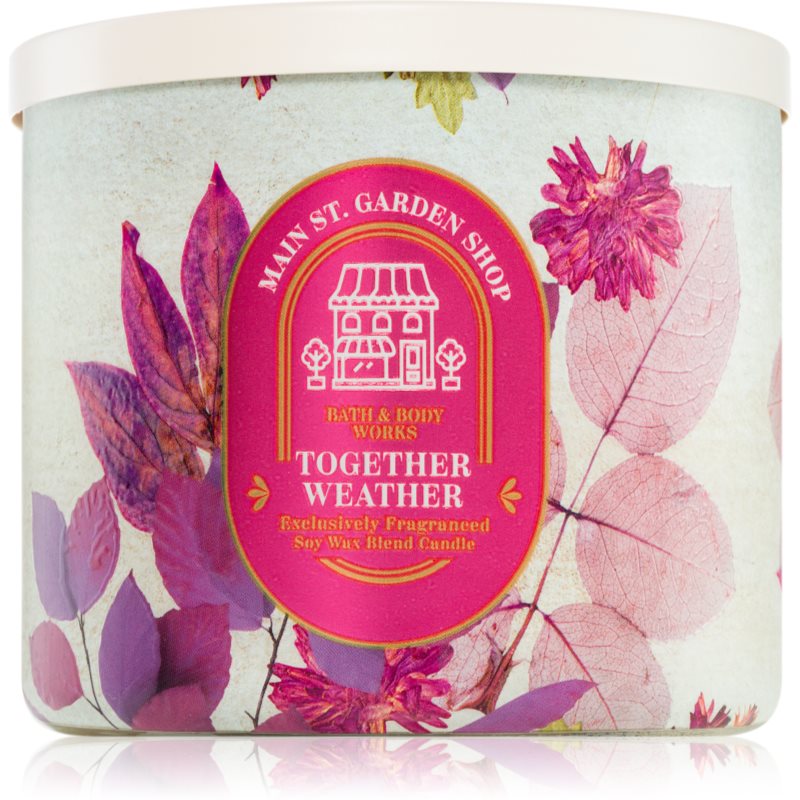 Bath & Body Works Together Weather vonná svíčka 411 g