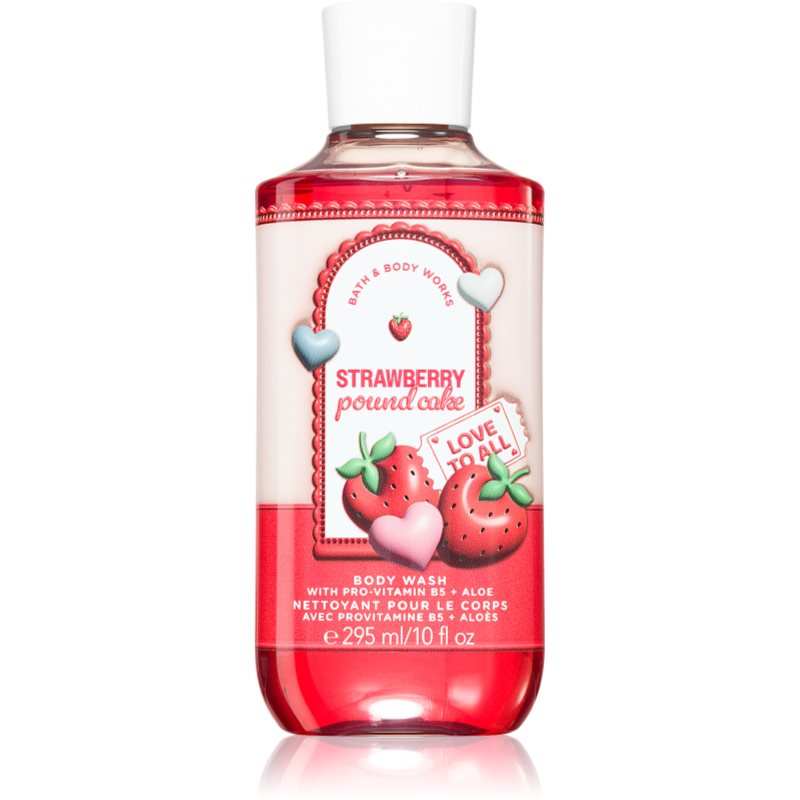 Bath & Body Works Strawberry Pound Cake Duschgel 295 ml