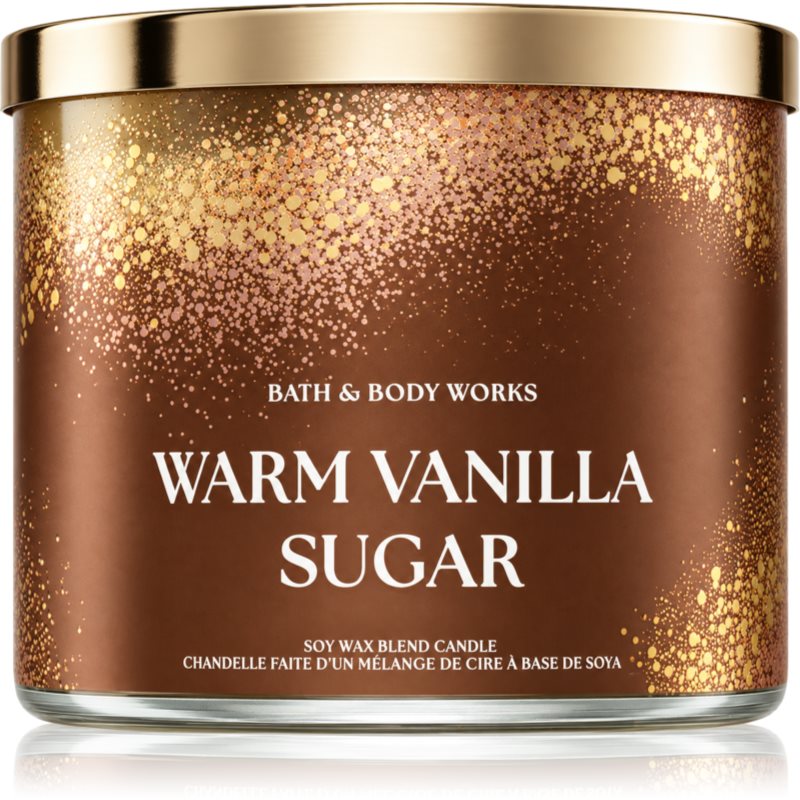 Bath & Body Works Warm Vanilla Sugar scented candle 411 g