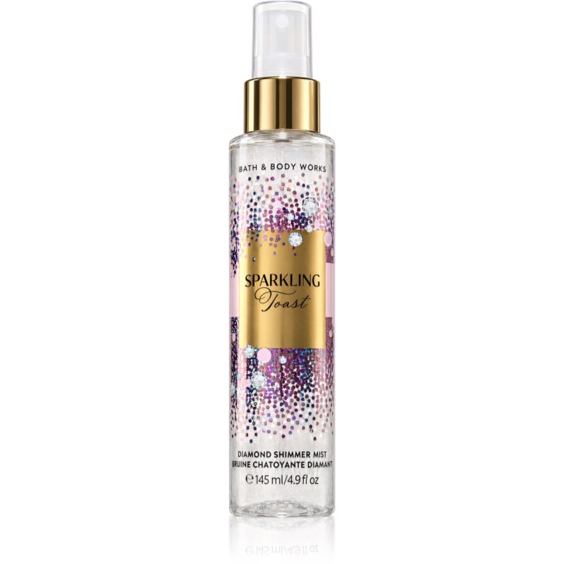 Bath & Body Works Sparkling Toast scented mist with glitter for women 145 ml