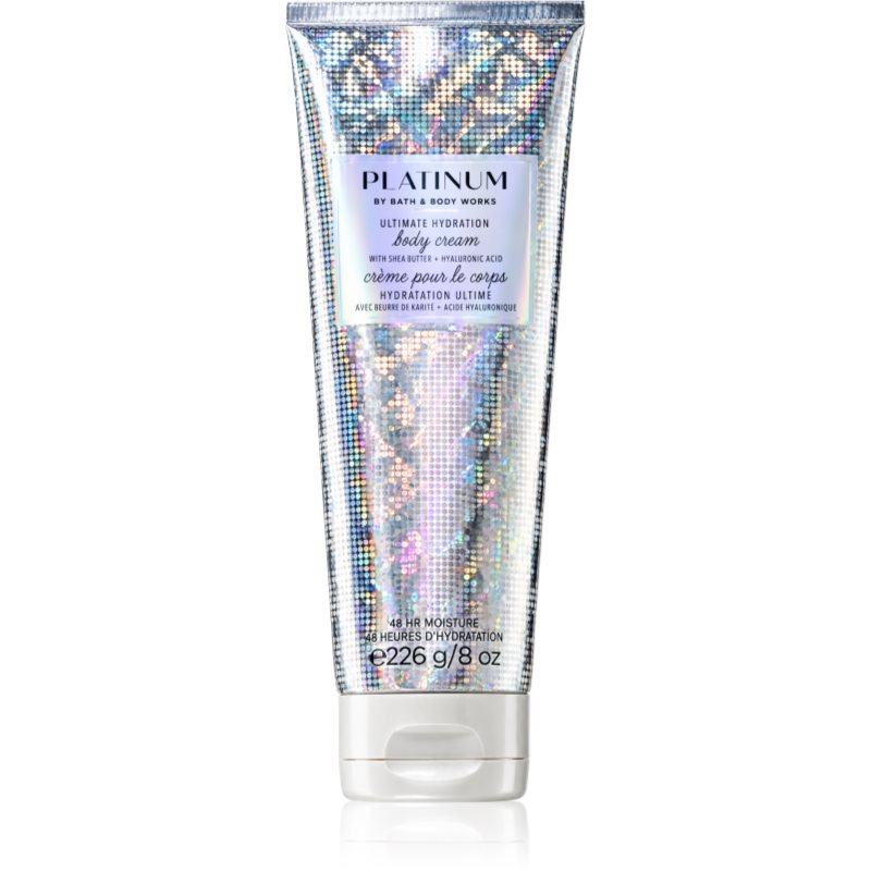 Bath & Body Works Platinum moisturising body cream 226 g