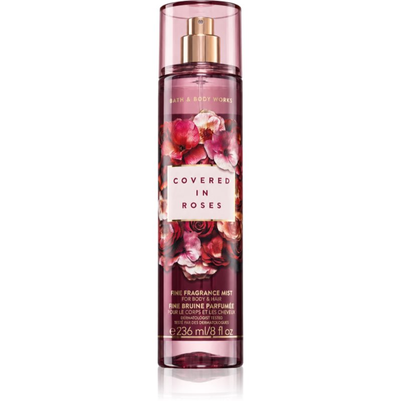Bath & Body Works Covered In Roses парфюмна мъгла за тяло и коса за жени 236 мл.