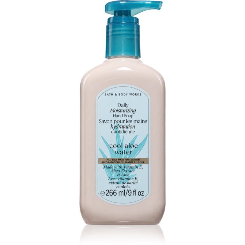 Bath & Body Works Cool Aloe Water tekući sapun za ruke 266 ml