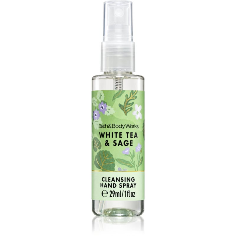 Bath & Body Works White Tea & Sage hand cleansing spray 29 ml