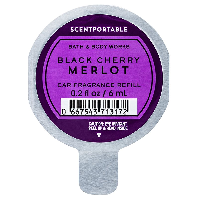 

Bath & Body Works Black Cherry Merlot aромат для авто замінний блок