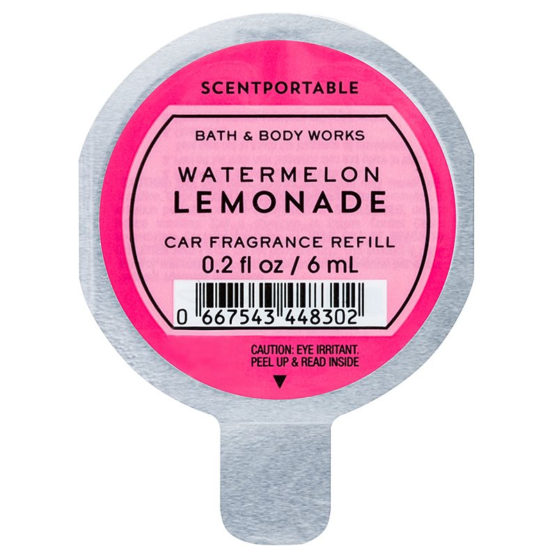 

Bath & Body Works Watermelon Lemonade aромат для авто замінний блок